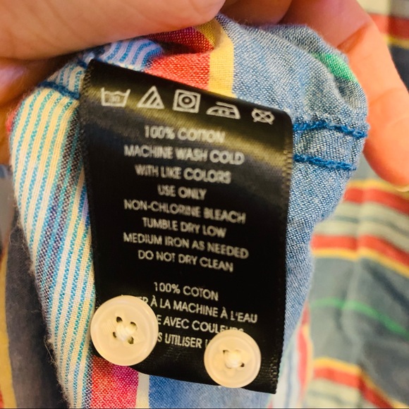 ⭐️BHAWKINGs MCGILL Stripe Button Down - Picture 6 of 6